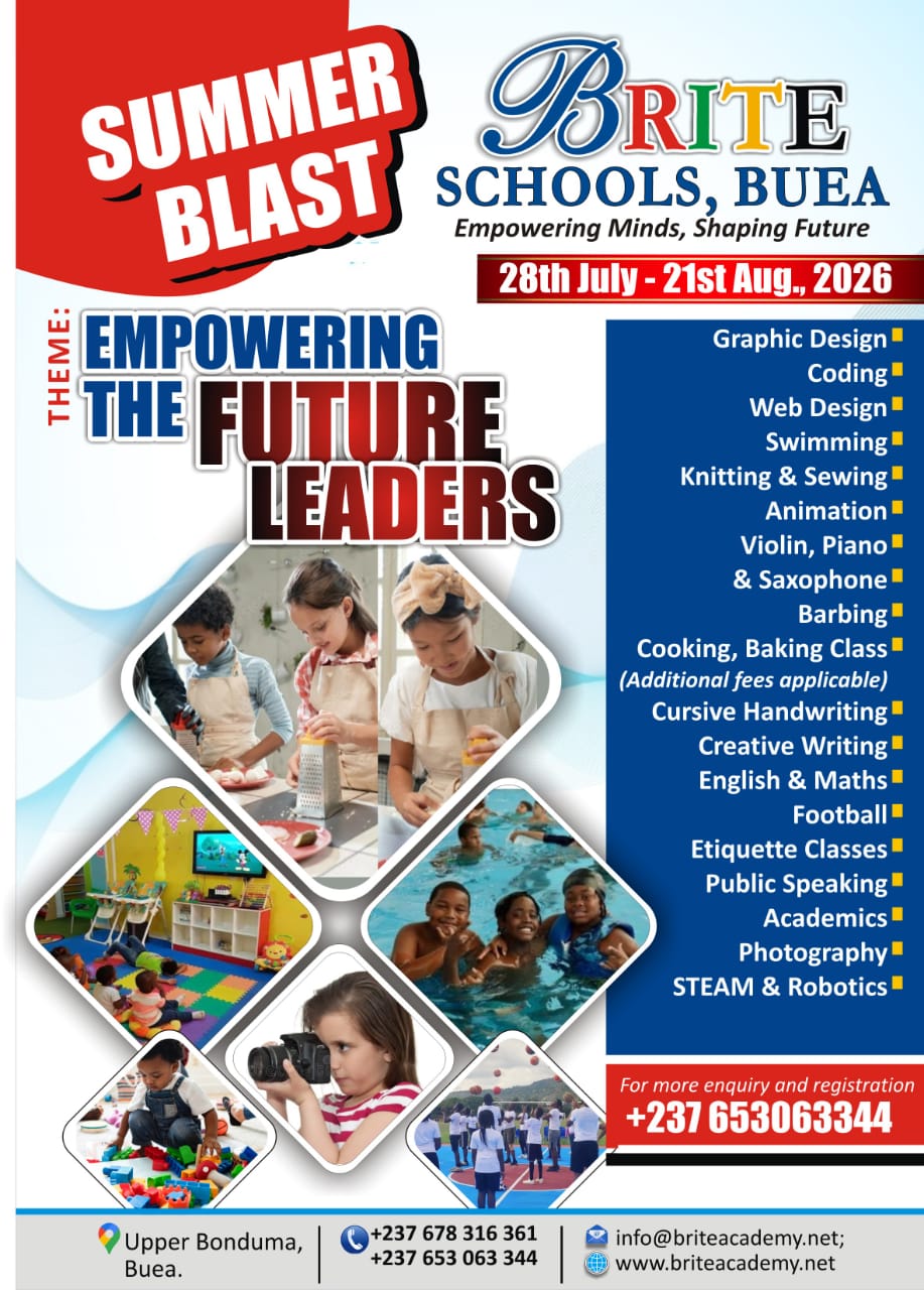 Summer Blast Brite Academy Flyer